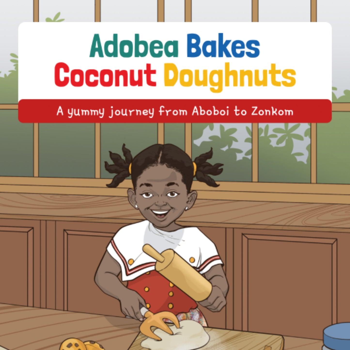 Adobea Bakes Coconut Doughnuts
