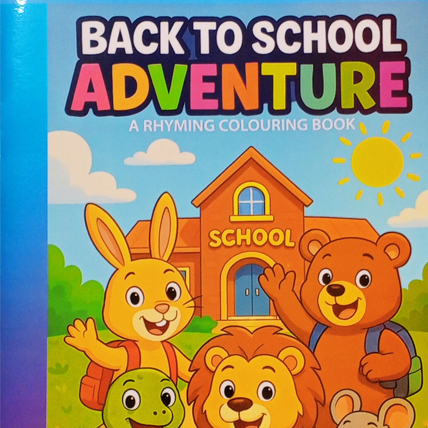 Back to School Adventure Colouring Book