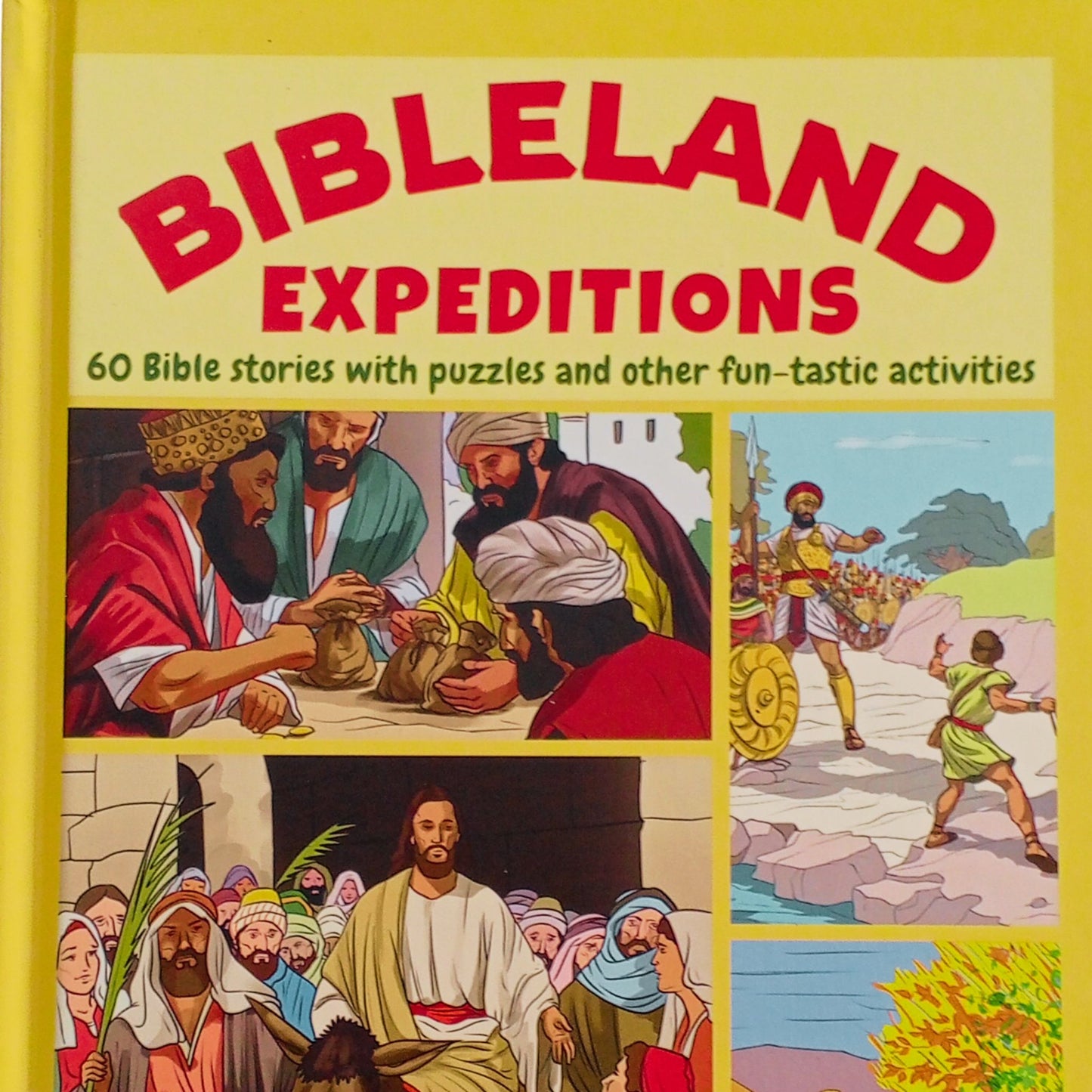 Bibleland Expeditions: 60 Bible stories with puzzles and other fun activities