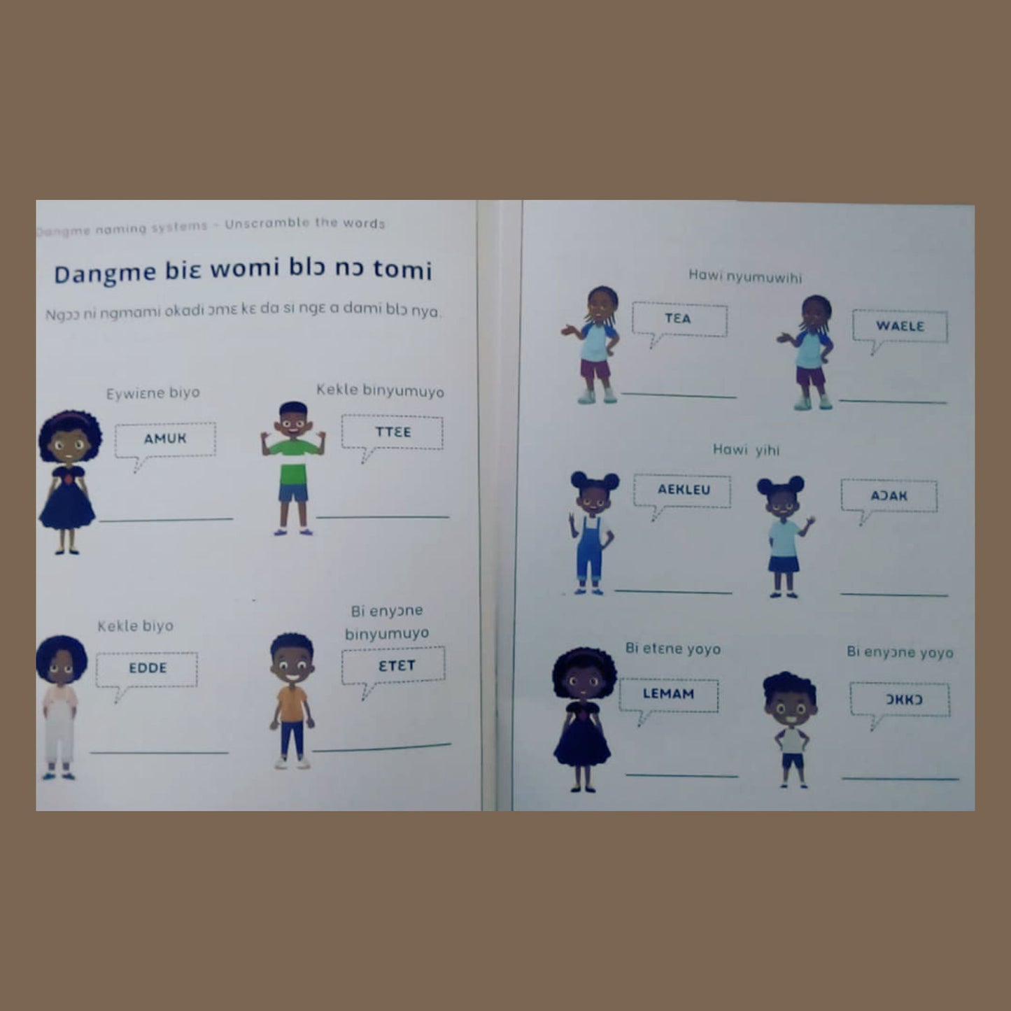 Dangme ni Tsumi Womi Activity Book