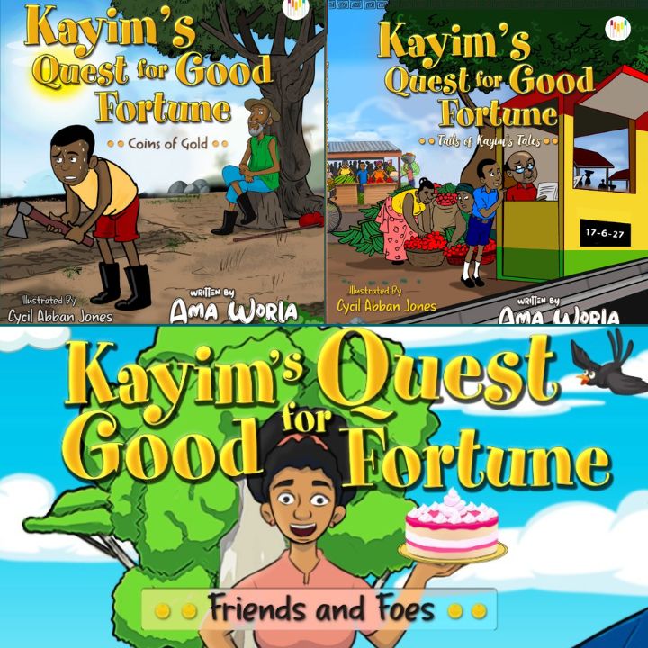 Kayim's Quest for Good Fortune (3 books)