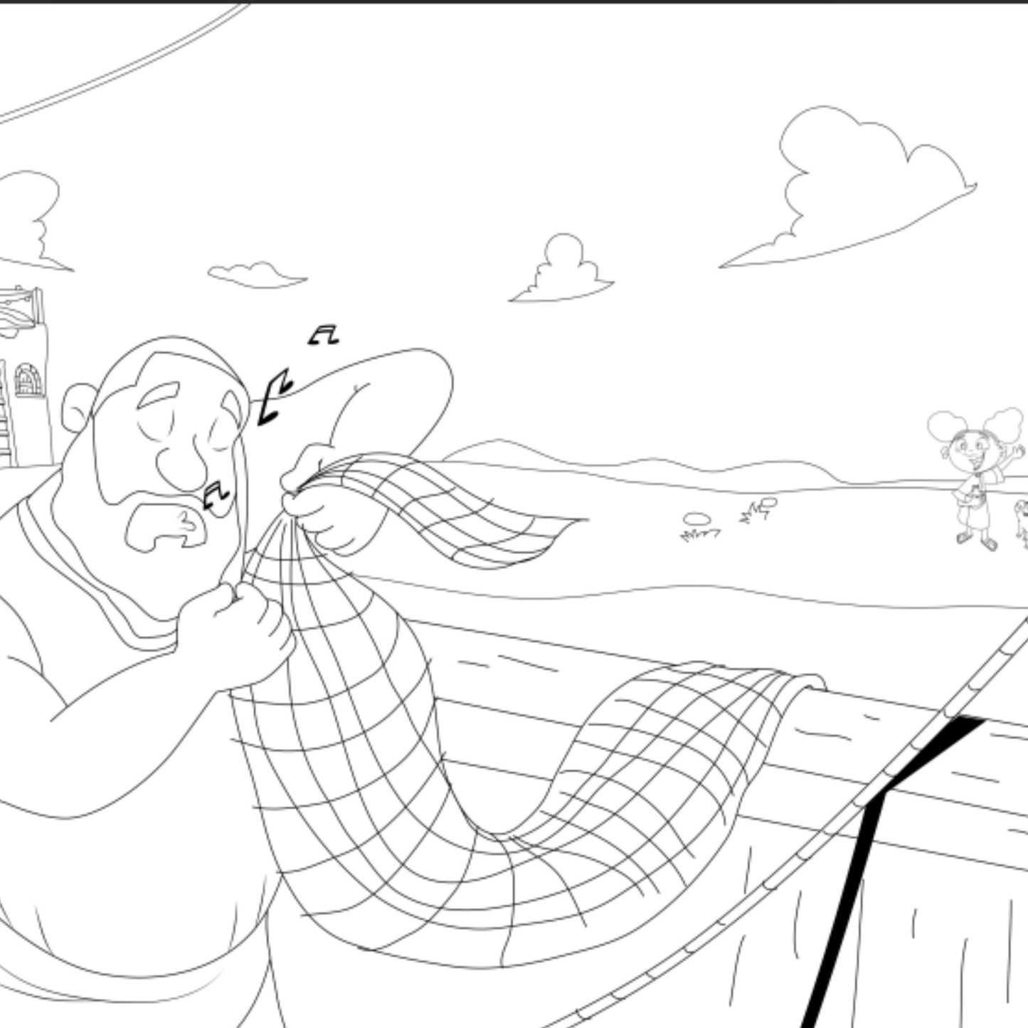 Leila and her Jar: Coloring Activity Book