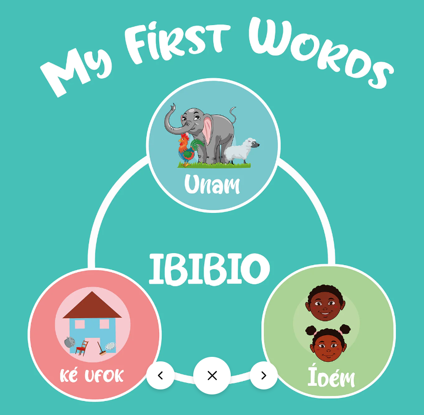 My first words: Ibibio