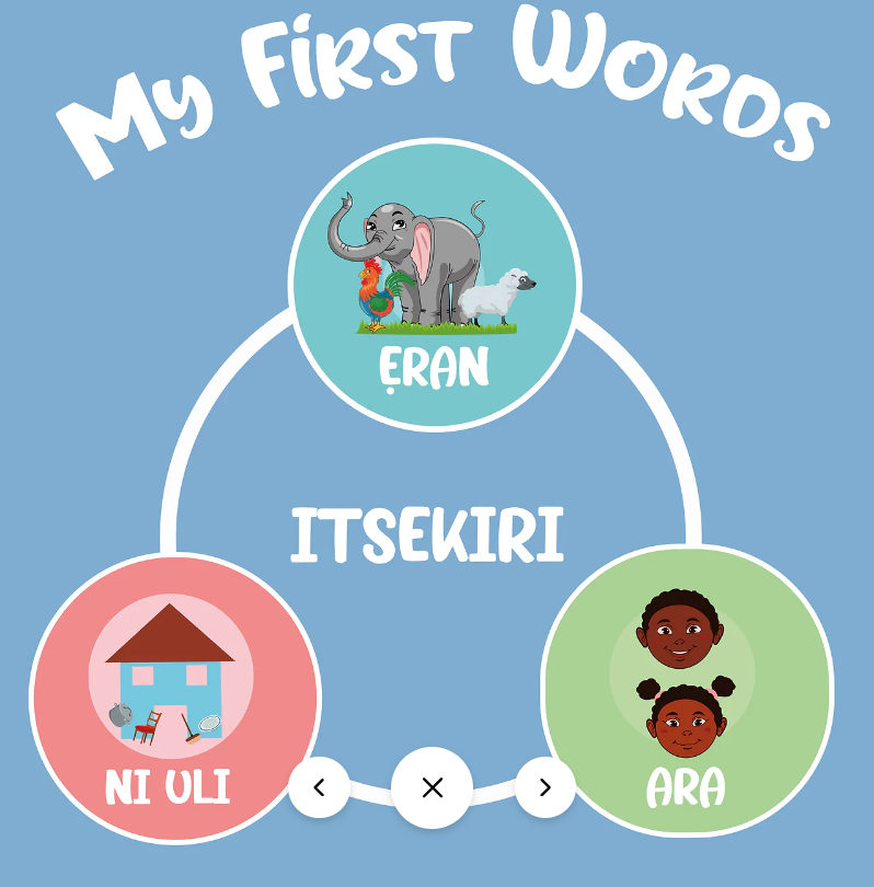 My first words: Itsekiri