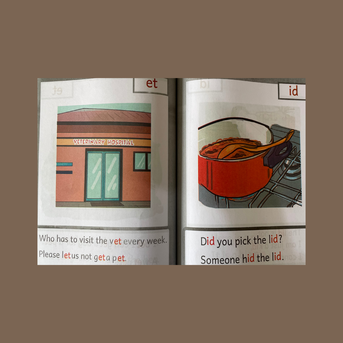 Beginning to Read (Reinforced Phonics Reader 2b): My wet pet at the vet and other Readers
