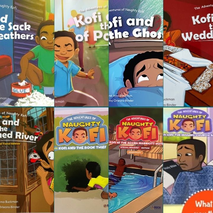 Adventures of Naughty Kofi Series (8 books)