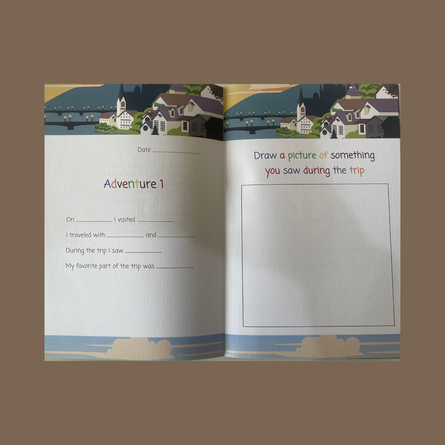 Where will I go? What will I see?: A travel journal for girls who like to explore