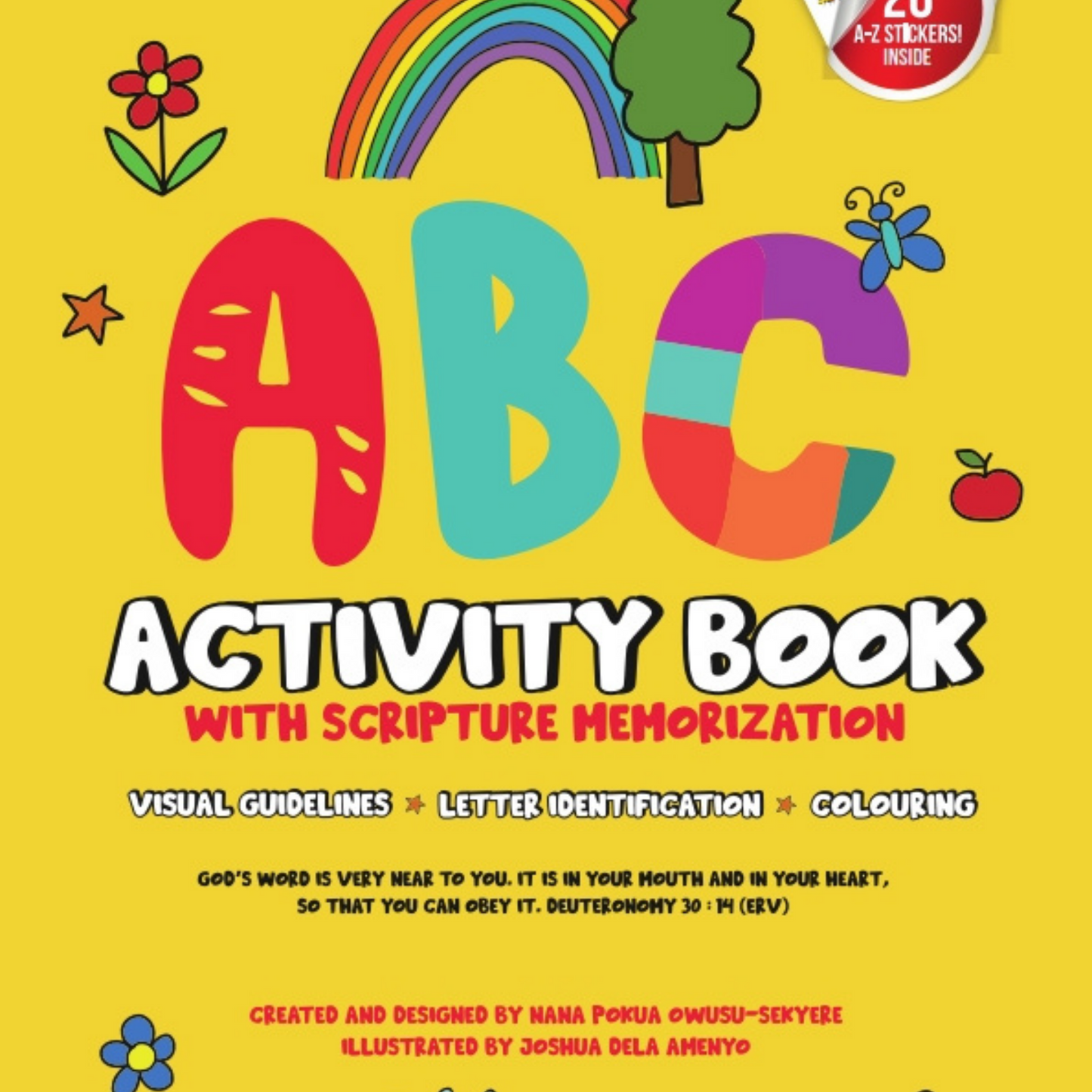 ABC activity book with scripture memorization