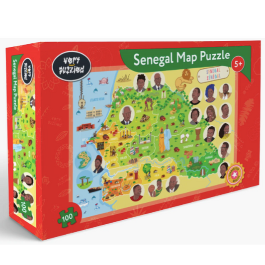 Senegal Map Puzzle