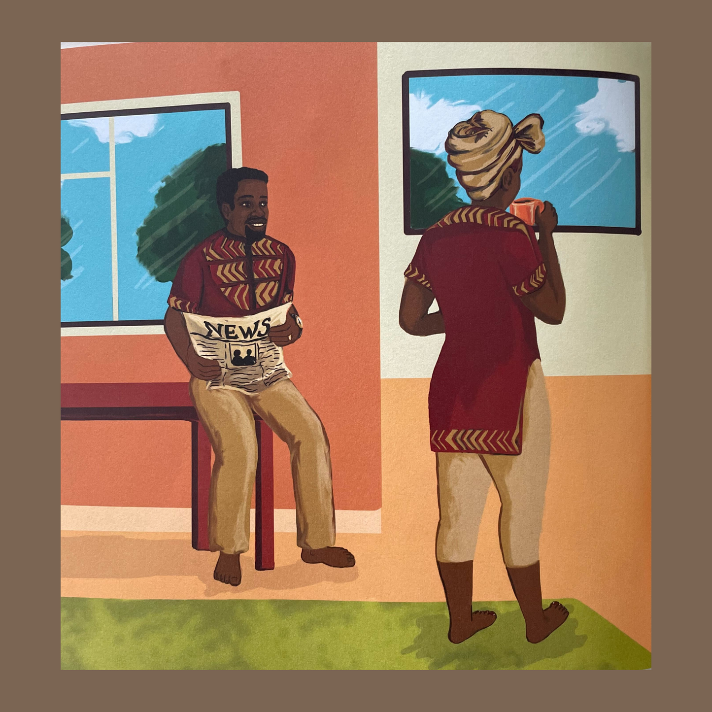 Threads of Me: Kente for Show and Tell