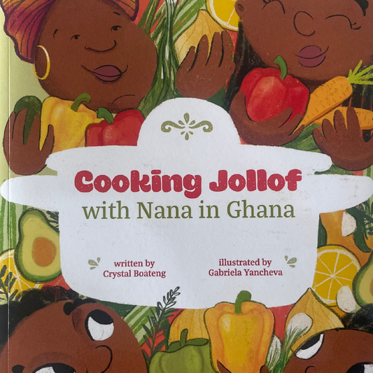 Cooking Jollof with Nana in Ghana