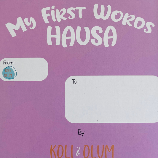 My first words: Hausa