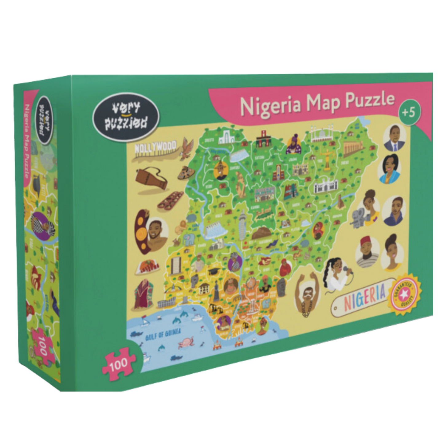 Nigeria Map Jigsaw Puzzle