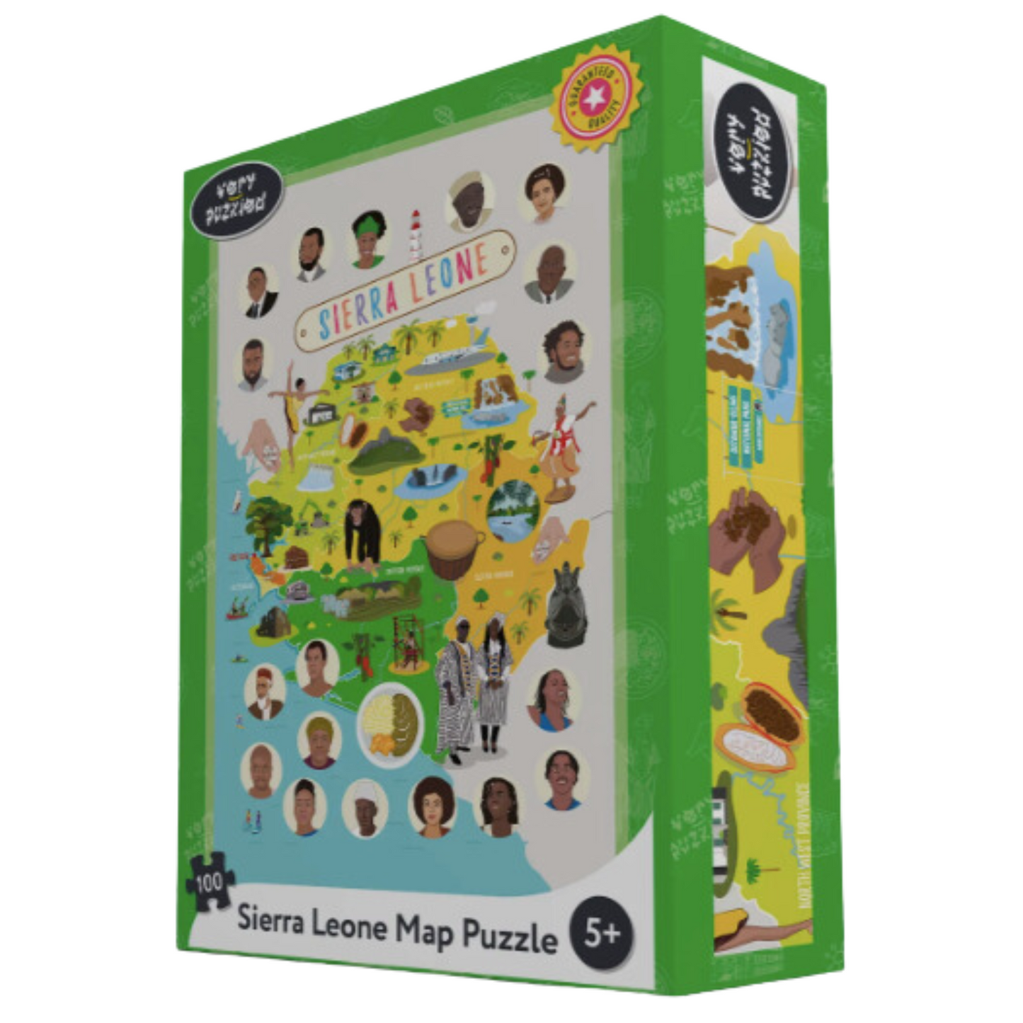 Sierra Leone Map Jigsaw Puzzle