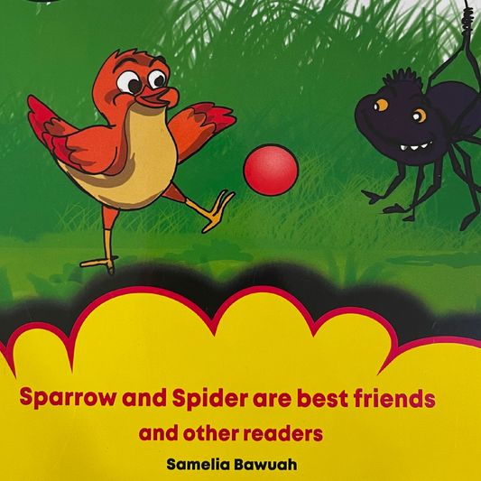 Beginning to Read (Reinforced Phonics Reader 3a): Sparrow and Spider are best friends and other readers