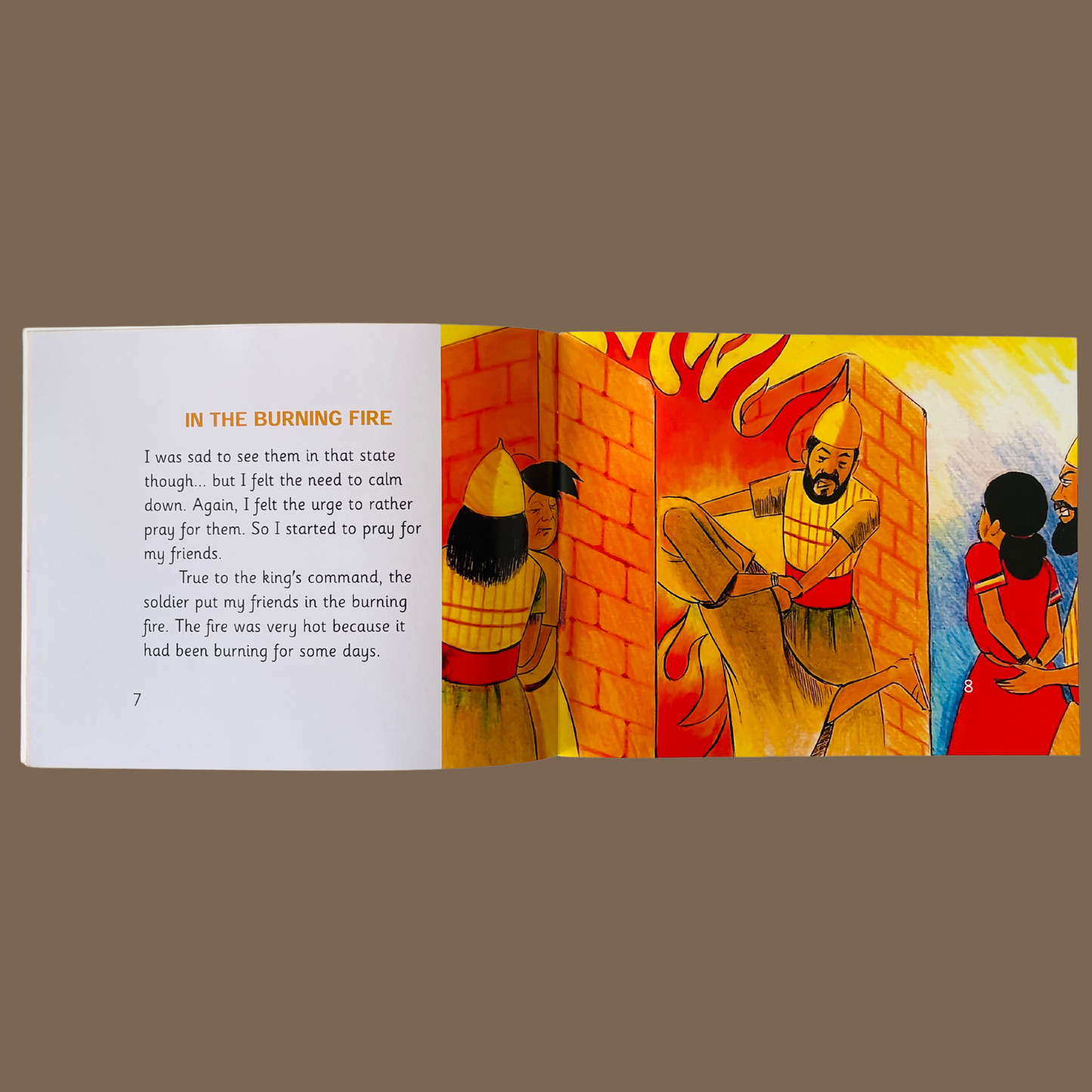 Three Friends in the Burning Fire (Book 1)