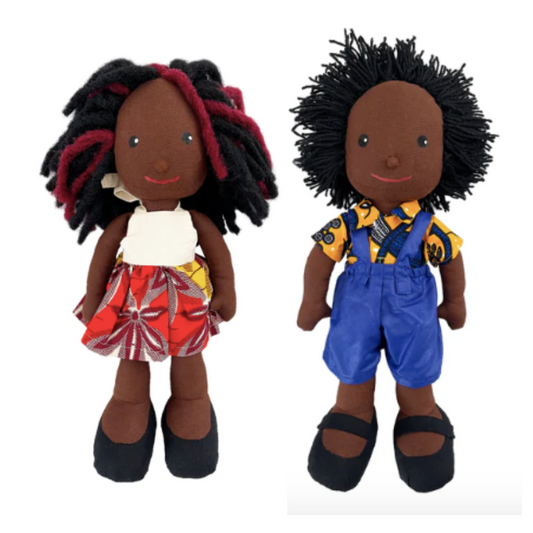 Ohene and Ohemaa keepsake doll (male or female)