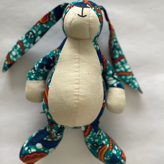 Stuffed Ankara Bunny