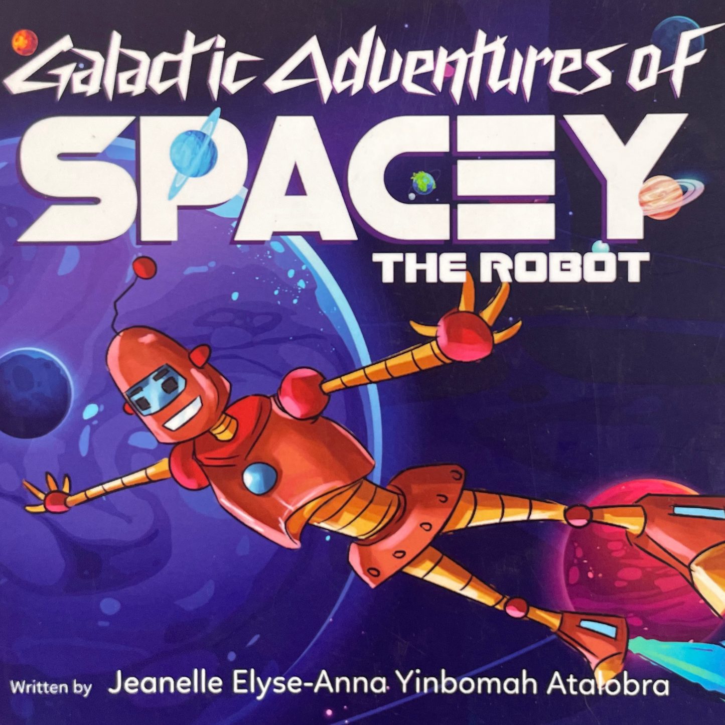 Galactic Adventure of Spacey the robot