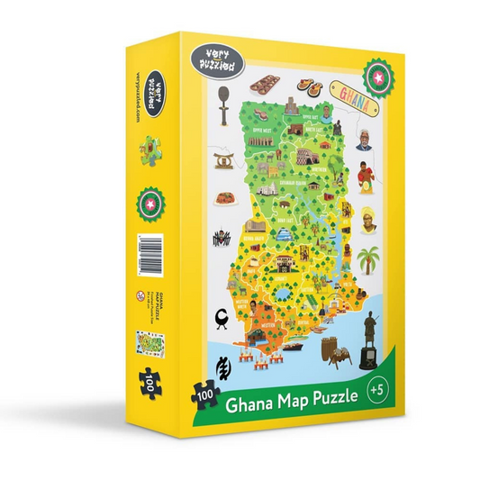 Ghana Map Jigsaw Puzzle