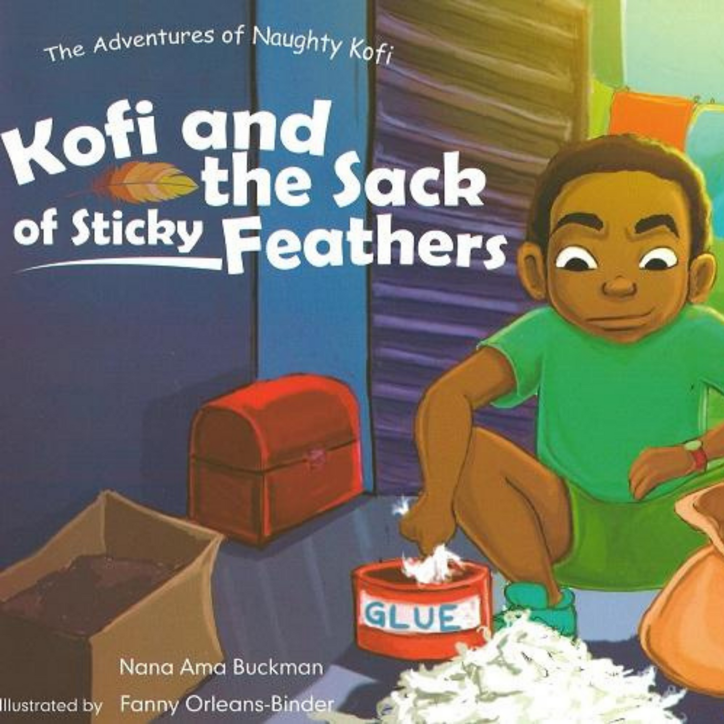 Kofi and the sack of sticky feathers