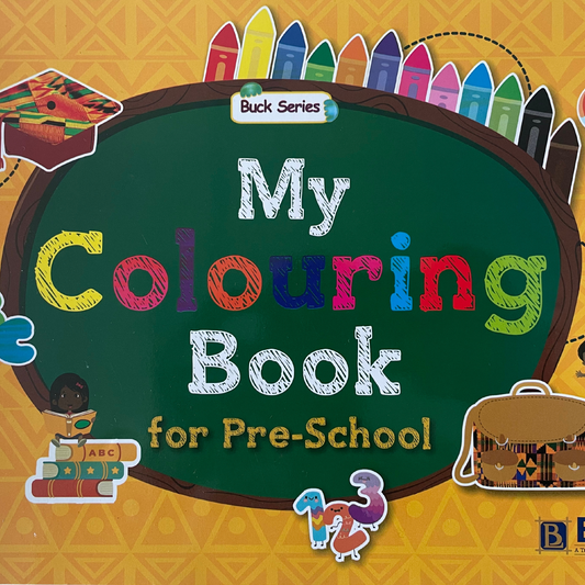 My colouring book for pre-school